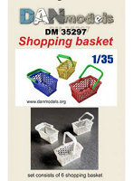 ダンモデルズ 1/35 買い物かご （6個入り）
