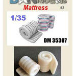 ダンモデルズ 1/35 マットレス ＃3 （巻状態、2個入り）