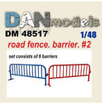 ダンモデルズ 1/48 ガードフェンス ＃2 （6個入り）