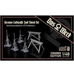 ダス・ヴェルク 1/48 ドイツ空軍 ジャッキスタンド＆木挽き台セット スタンダード版