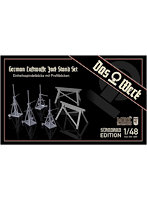 ダス・ヴェルク 1/48 ドイツ空軍 ジャッキスタンド＆木挽き台セット スタンダード版