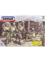 エマー 1/72 米・歩兵WW1・12ポーズ50体