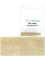 【再販】インフィニモデル 1/700 日本軍 戦艦 三笠 1904用 （H社用）マストセット