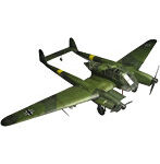 【再販】グレートウォールホビー 1/48 WWII ドイツ軍 フォッケウルフ Fw189A-2 偵察機