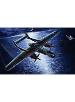 【再販】グレートウォールホビー 1/48 WWII アメリカ陸軍 P-61B ブラックウィドウ ラストショットダウン 1945