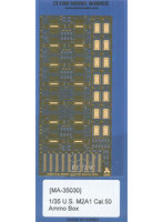 テトラモデルワークス 1/35 M2A1 Cal50弾薬箱 エッチングパーツ