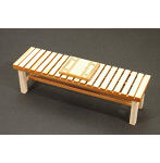 1/12 檜の縁台と将棋セット