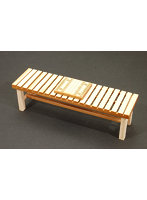 1/12 檜の縁台と将棋セット