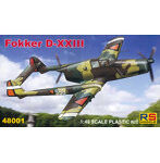 RSモデル 1/48 フォッカーD-XXIII オランダ 双発戦闘機