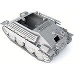 サンダーモデル 1/35 ドイツ軍 ベルゲヘッツァー戦車回収車初期型 エンジン付