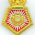 トライアンフモデル WWII イギリス海軍 航空母艦 グローリアス 紋章