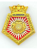 トライアンフモデル WWII イギリス海軍 航空母艦 グローリアス 紋章