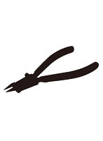 精密平刃プラニッパー ［先細タイプ］