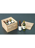 1/12 ワインボトルと木箱