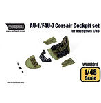 ウルフパックデザイン 1/48 AU-1/F4U-7 コルセア コックピットセット