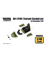 ウルフパックデザイン 1/48 AU-1/F4U-7 コルセア コックピットセット