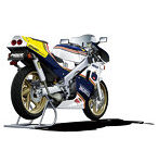 ザ☆バイクNo.51 1/12 ホンダ MC18 NSR250R SP カスタム ’88