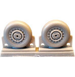 アルマホビー 1/48 F4Uコルセア/F6Fヘルキャット用 リブパターンホイール