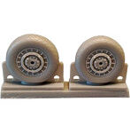 アルマホビー 1/48 F4Uコルセア/F6Fヘルキャット用 クロスパターンホイール