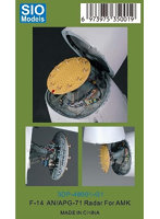 アバンギャルドモデル 1/48 グラマン F-14 トムキャット AN/APG-71レーダー（AMK用）