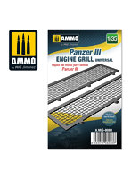 アモ 1/35 III号戦車用エンジングリル