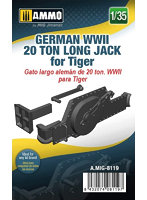 アモ 1/35 WW.II ドイツ軍 タイガー戦車用 20トンジャッキ ロング