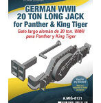 アモ 1/35 WW.II ドイツ軍 パンター・キングタイガー戦車用 20トンジャッキ ロング