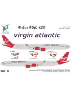 ブラッズモデル 1/144 エアバス A340-600 コンバージョンセット バージン航空 （レベル用）