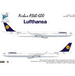 ブラッズモデル 1/144 エアバス A340-600 コンバージョンセット ルフトハンザ航空 （レベル用）
