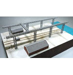 1/700 帝国海軍 工廠 四号船台 MDF Gケント等複合