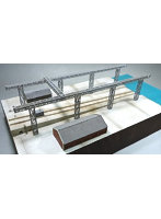 1/700 帝国海軍 工廠 四号船台 MDF Gケント等複合