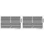 1/700 帝国海軍 工廠 作業員セット ファイバー 白素材 300体