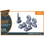 クリアープロップ 1/72 ラヴォーチキン La-5 初期型 ホイールセット