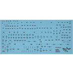 クリアープロップ 1/72 UH-2A/B シースプライト初期型 データーステンシルデカール