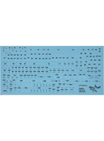 クリアープロップ 1/72 UH-2A/B シースプライト初期型 データーステンシルデカール