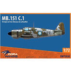 ドラウイングス 1/72 ギリシャ空軍 ブロック MB.151 C.1 「海外仕様」