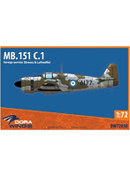 ドラウイングス 1/72 ギリシャ空軍 ブロック MB.151 C.1 「海外仕様」