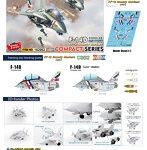 フリーダムモデルキット コンパクトシリーズ:F-14D トムキャット VF-2 ’バウンティーハンターズ’
