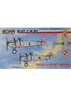 コラモデルス 1/72 フィアット CR.20 複葉戦闘機 ポーランド＆ソ連