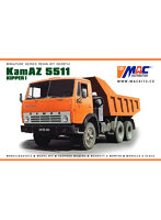 マック MAC-R8714 1/87 KamAZ 5511 キッパーIダンプトラック