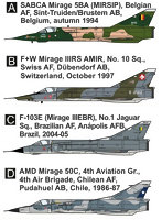 マーク1 1/144 ミラージュIIIRS/IIIEBR/5BA/50C ’カナード付’