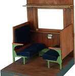 1/12 旧型客車 客室ジオラマ