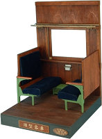 1/12 旧型客車 客室ジオラマ