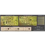 テトラモデルワークス 1/700 日本海軍 戦艦 霧島用 （F社用）