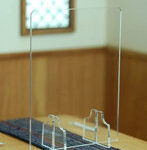 1/6 ウイルス感染防止アクリル板 1組入