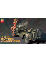 【再販】1/4トン 4×4トラック w/ブロンドガールズフィギュア