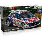 1/24 プジョー207 S2000 2009 イープル ラリー ウィナー