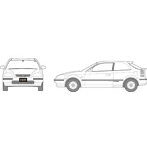 1/24 インチアップシリーズ No.184 Honda ミラクルシビック SiR ’96 EK4