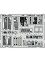 エデュアルド EDUFE1358 1/48 F-4E ズームエッチングパーツ (モンモデル用)