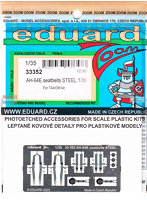 エデュアルド EDU33352 1/35 AH-64E シートベルト （ステンレス製） （タコム用）